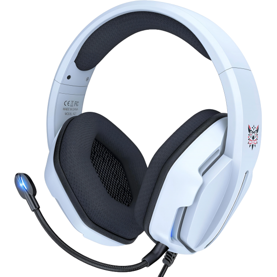 Headset Gaming onikuma With RGB LED X27 White